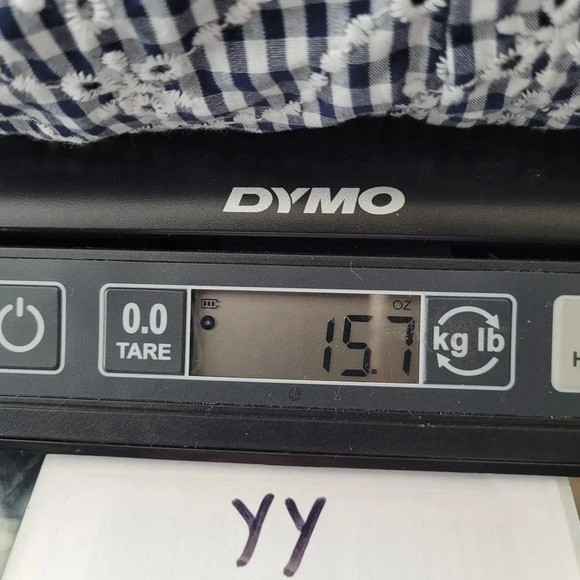 Marilyn Monroe Women's Gingham Embroidered Midi Button-Up Dress Size 20W - Picture 14 of 14